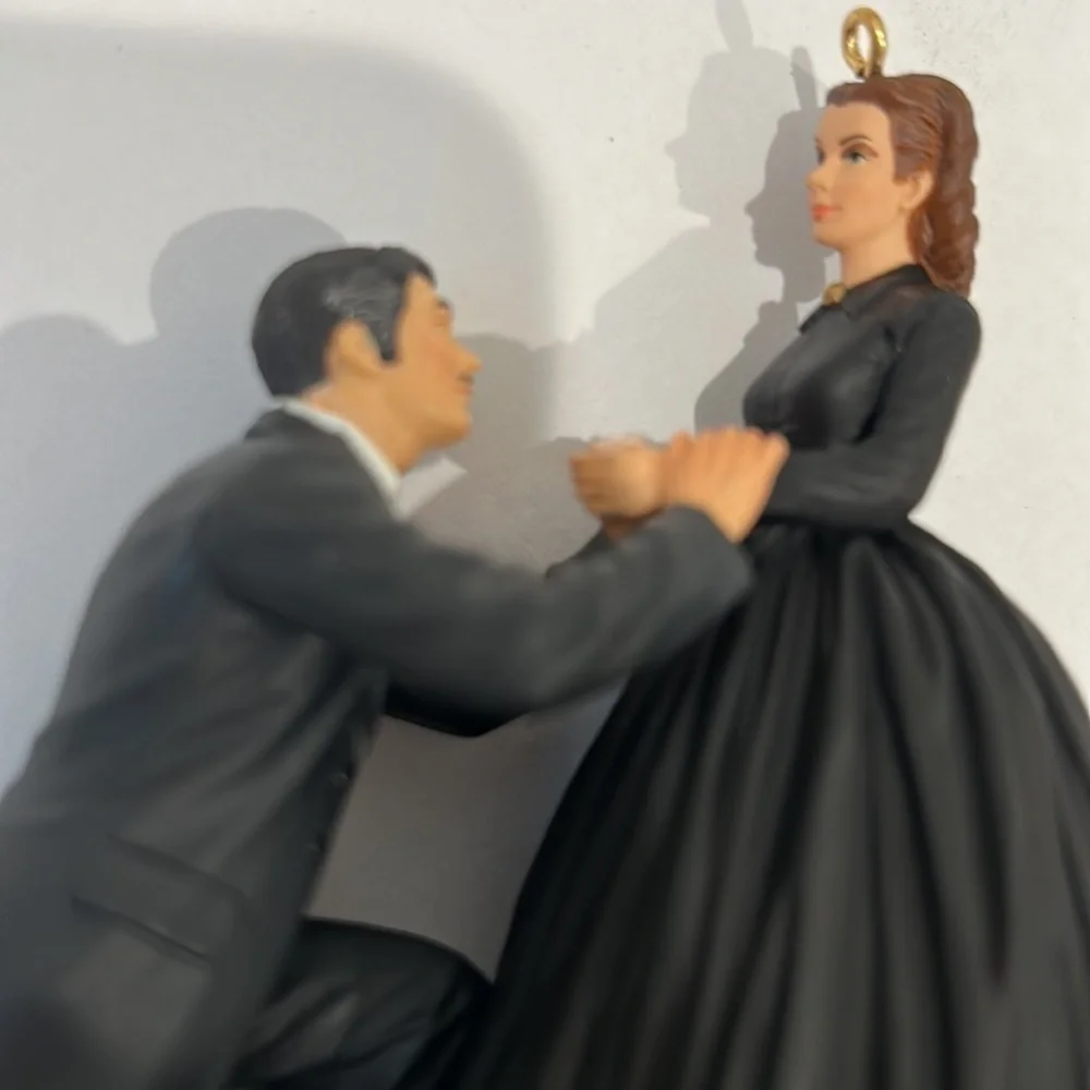 Gone With The Wind Hallmark Ornament Scarlett O'Hara Rhett Butler Proposes New